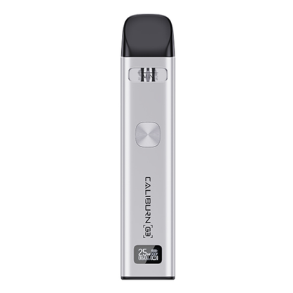 Uwell Caliburn G3 Vape Pod Kit | £11.99 - Silver. image