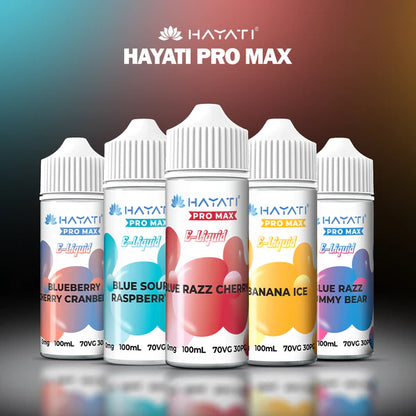 Hayati Pro Max 100ml E-Liquid Shortfill 70/30 VG/PG image 0