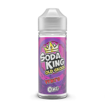 Soda King Old Skool 100ml E-Liquid Shortfill  70/30 VG/PG - Vimto image