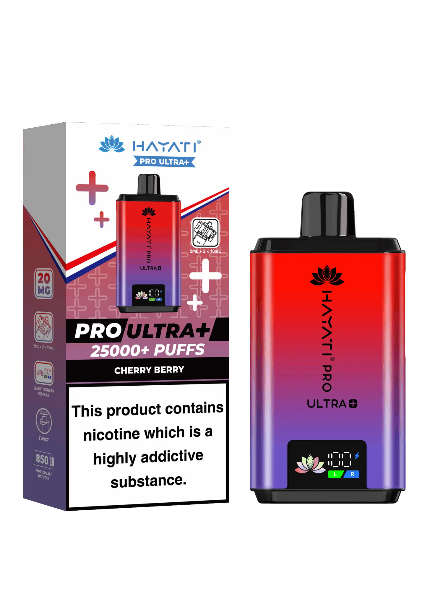 Hayati Pro Ultra Plus 25K Prefilled Vape Kit Hayati