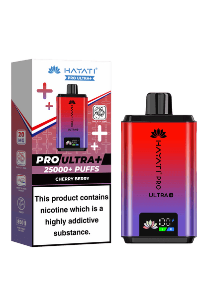 Hayati Pro Ultra Plus 25K Prefilled Vape Kit - Cherry Berry image