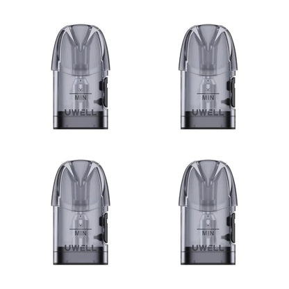 Uwell Caliburn A3S Replacement Pods - 4pcs/pack | Side Fill | 0.8 Ohm Mesh image 2