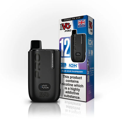 IVG Pro 10K Pod Vape Kit - Blue Sour Raspberry image