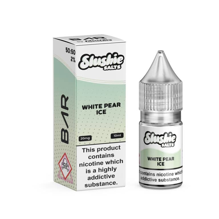 BAR Salts by Slushie 10ml - 20MG - White Pear Ice image