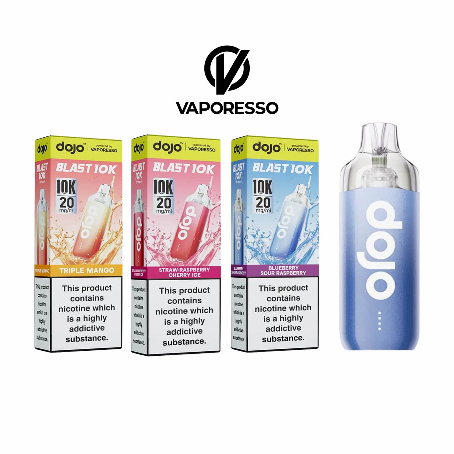 Vaporesso Dojo Blast 10K Prefilled Pod Kit Vaporesso