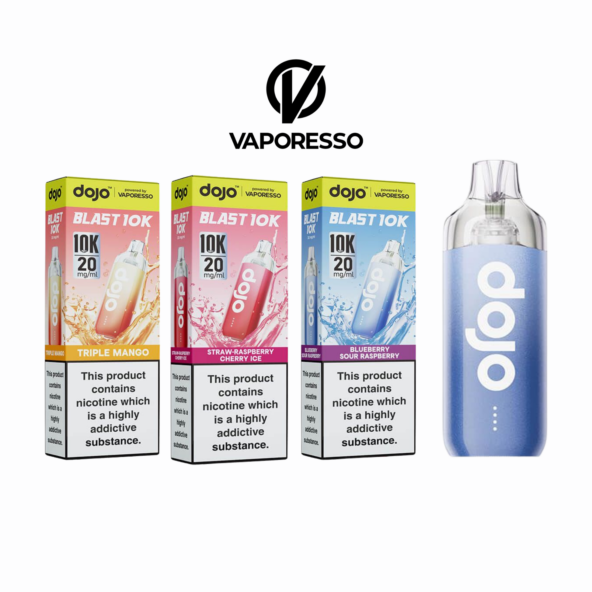 Vaporesso Dojo Blast 10K Prefilled Pod Kit image 1