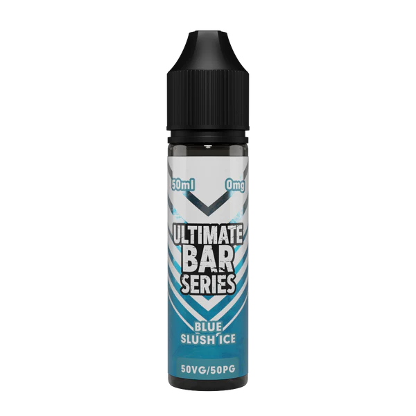 Ultimate Bar Series E-liquid 50ml Shortfill | 12 Incredible flavors  70/30 VG/PG - Blue Slush Ice image