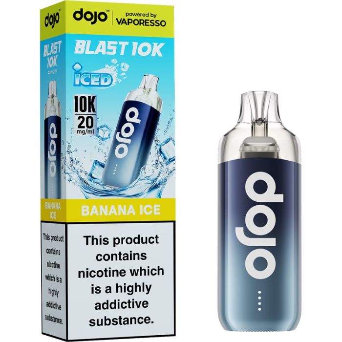 Vaporesso Dojo Blast 10K Prefilled Pod Kit - Banana Ice image