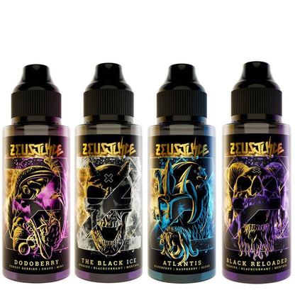 Zeus E-Liquid 100ml Shortfill | New Flavours in STOCK  70/30 VG/PG image 0