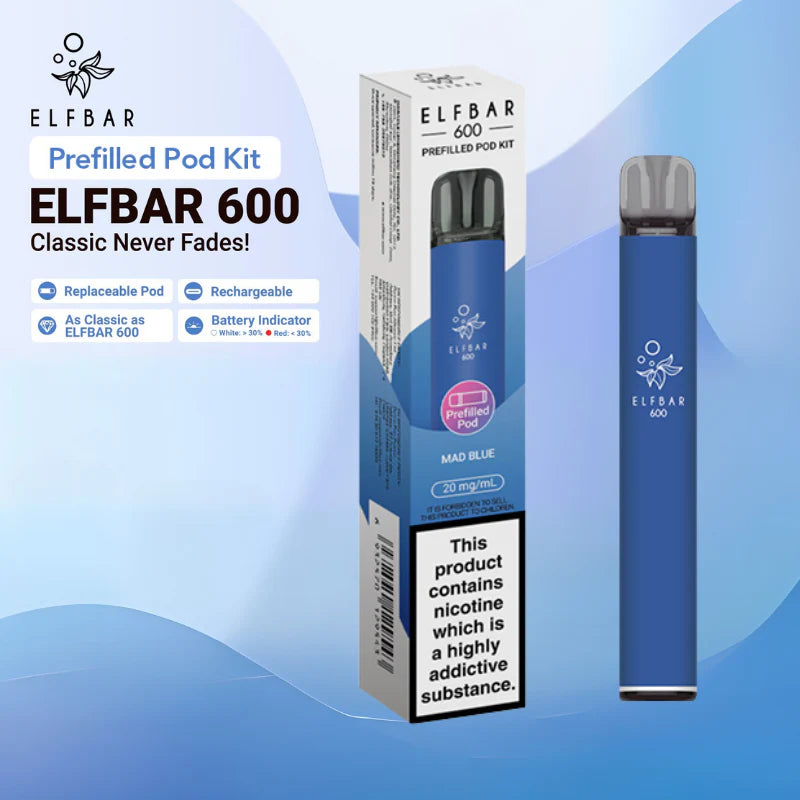 Elf Bar 600 Prefilled Pod Vape Kit image 1