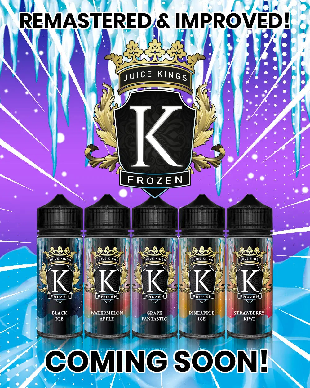 Juice Kings 100ml Shortfill  70/30 VG/PG image 11