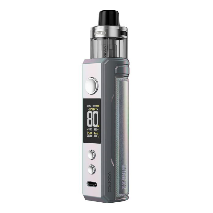 VooPoo Drag X2 Pod Vape Kit - Colorful Silver image