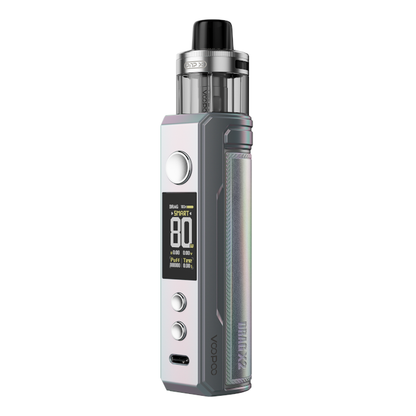 VooPoo Drag X2 Pod Vape Kit - Colorful Silver image