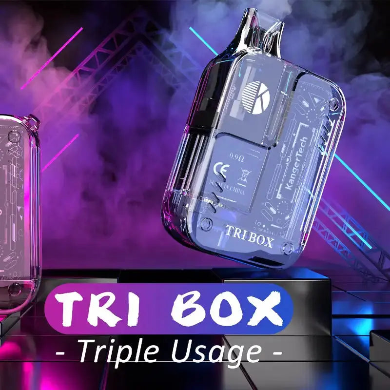 KangerTech Tri Box Rechargeable Pod Kit 650mAh KangerTech