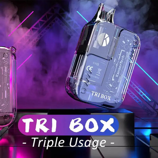KangerTech Tri Box Rechargeable Pod Kit 650mAh KangerTech