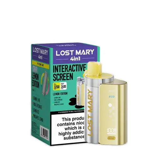 Lost Mary 4in1 Prefilled Pod Kit | 20MG - 4-in-1 Lemon Edition image