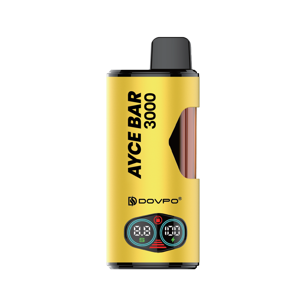 Dovpo Ayce Bar 3000 Puffs | 4 In 1 Rechargeable | Disposable Kit | 20MG - 4-in-1-Yellow Bar image