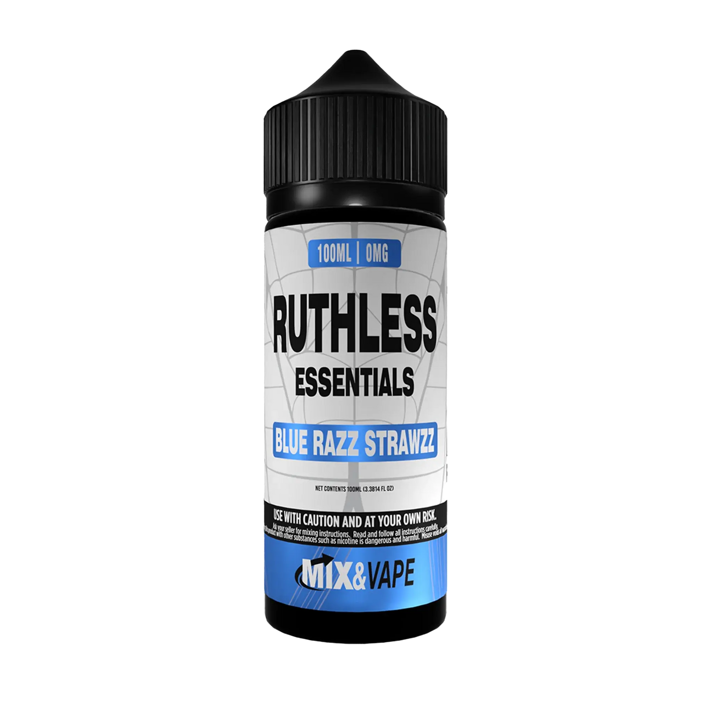 Ruthless Essentials 100ml Shortfill E-Liquid | 60VG/40PG - Blue Razz Strawzz image