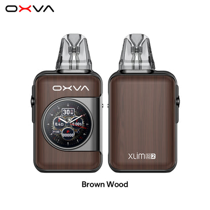OXVA Xlim SQ Pro 2 Vape Kit - Brown Wood image