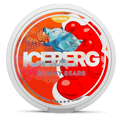 ICEBERG Nicotine Pouches 150mg (Extreme) 20pcs/pack - Gummy Bears image