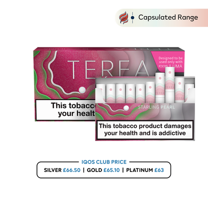 IQOS TEREA | Heat-Not-Burn Tobacco Sticks | 15 Variants (20pcs/pack) - Starling Pearl image