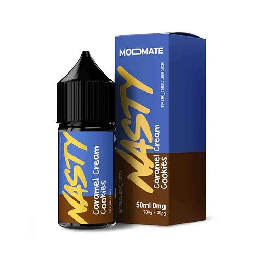 MODMATE by Nasty Juice E Liquid 50ml Shortfill | 70/30 VG/PG | Use Mods, Use Modmate - Caramel Cream Cookies image