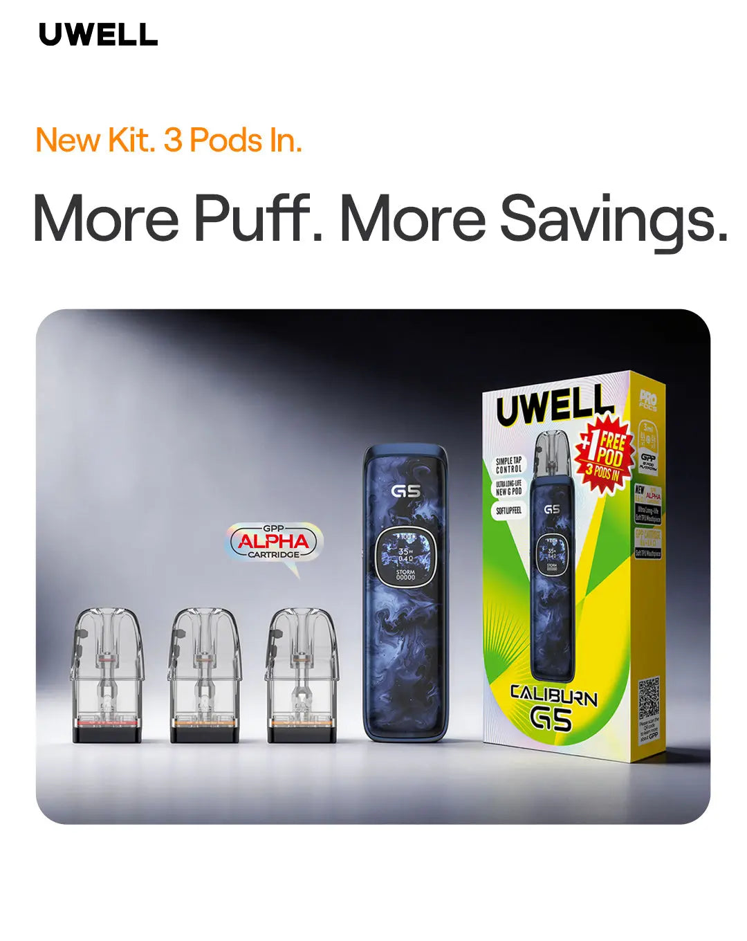 Uwell Caliburn G5 Pod Kit Uwell