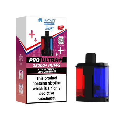 Hayati Pro Ultra Plus 25K Prefilled Pods - Straw' Guava / Dragon Berries image