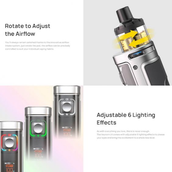 Aspire Veynom LX Pod Kit 100W 3200mAh image 5
