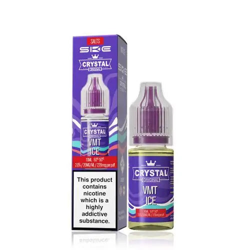 SKE Crystal Original V2 Nic Salts 10ml - 20MG - VMT Ice image