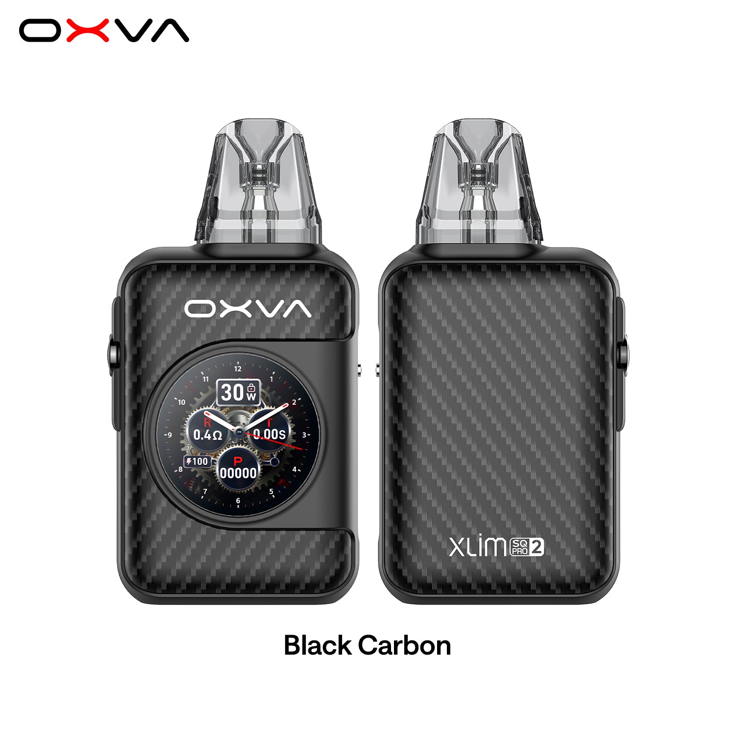 OXVA Xlim SQ Pro 2 Vape Kit - Black Carbon image