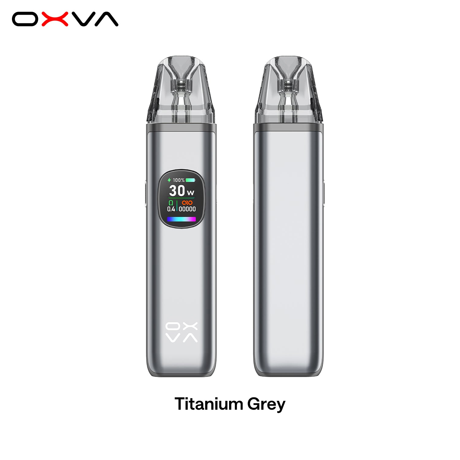 Oxva Xlim PRO 2 Pod Vape Kit - Titanium Grey image
