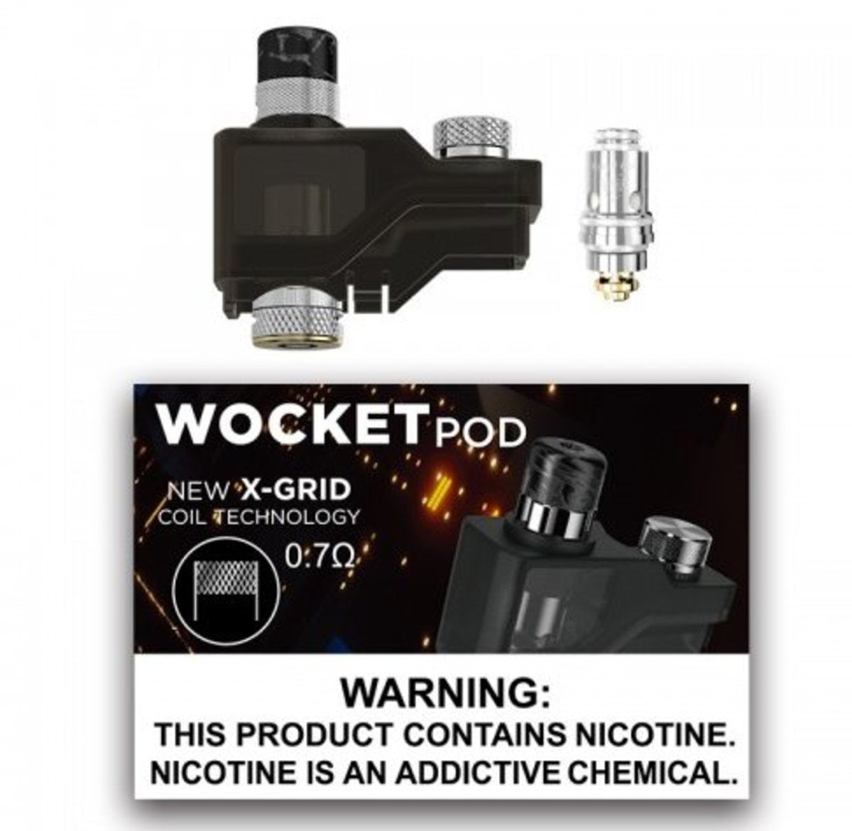 Snowwolf Wocket 0.7 Ohm Pod (1 Pack) image 0