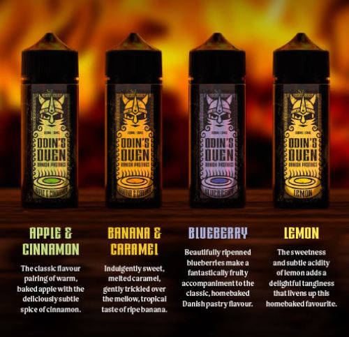 Odins Oven 100ml Shortfill E-Liquid  70/30 VG/PG image 2