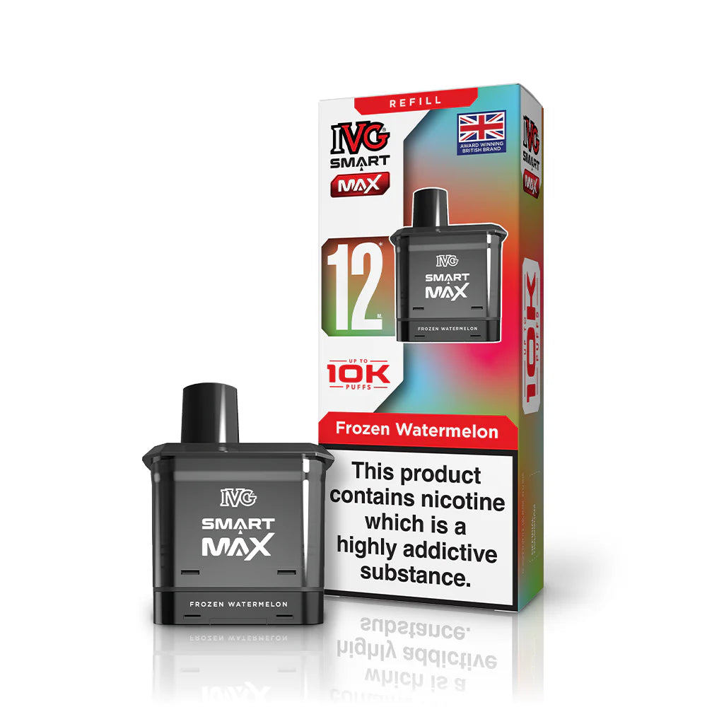 IVG Smart Max Prefilled Pod – 10K Puffs - Frozen Watermelon image