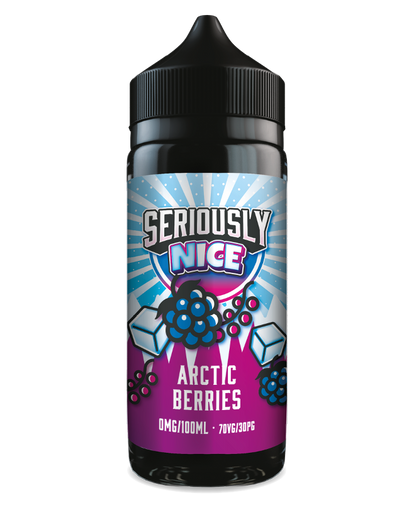 Seriously Nice by Doozy 100ml E-Liquid Shortfill | Only £7.99  70/30 VG/PG - Arctic Berries image