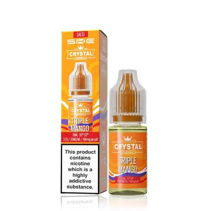 SKE Crystal Original V2 Nic Salts 10ml - 20MG - Triple Mango image