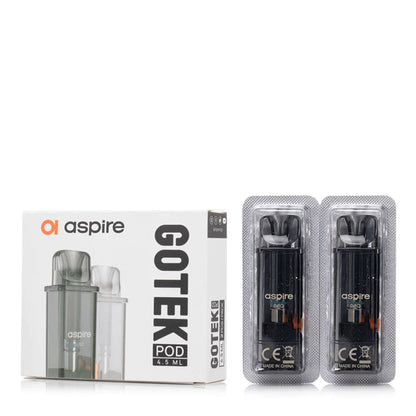 Aspire Gotek X Refillable Pods - 2ml or 4.5ml XL | Mesh 0.8Ω 2pcs/pack - 4.5ml - Two Pack image