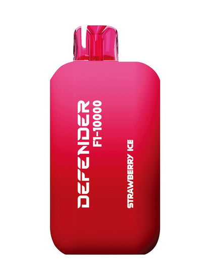 Defender F1-10000 Prefilled Vape Kit - Strawberry Ice image