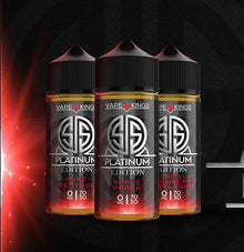 Vape King Platinum 100ml Shortfill E-Liquid  70/30 VG/PG image 1