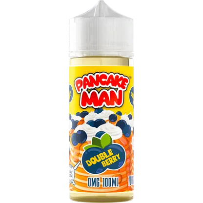 Pancake Man 100ml E-Liquid Shortfill 70/30 VG/PG - Double Berry image