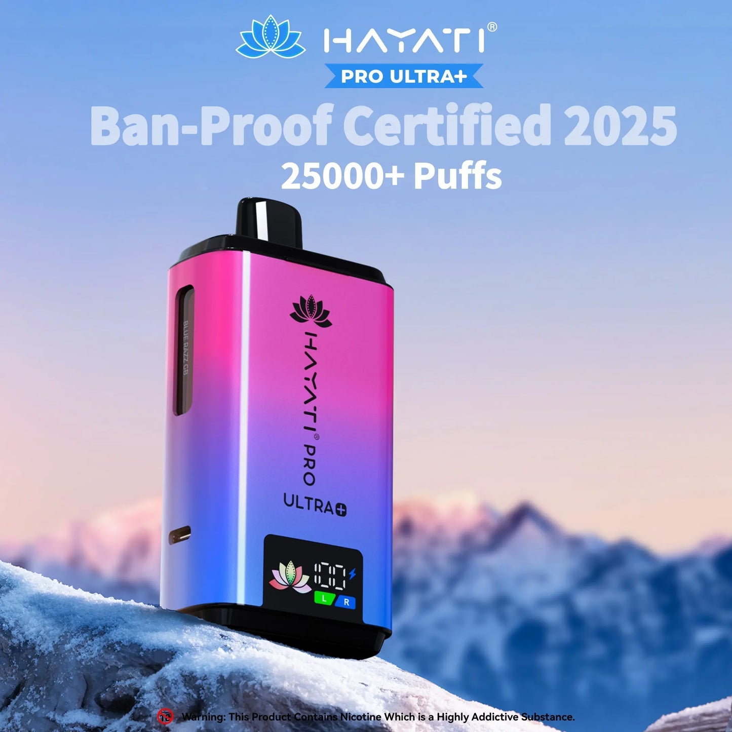 Hayati Pro Ultra Plus 25K Prefilled Vape Kit Hayati