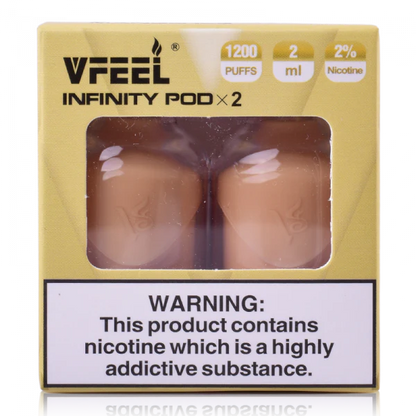 VFEEL Infinity 1007 Prefilled Pods | 20mg 2-pods/pack £3.99 - Blood Orange Mango Ice image