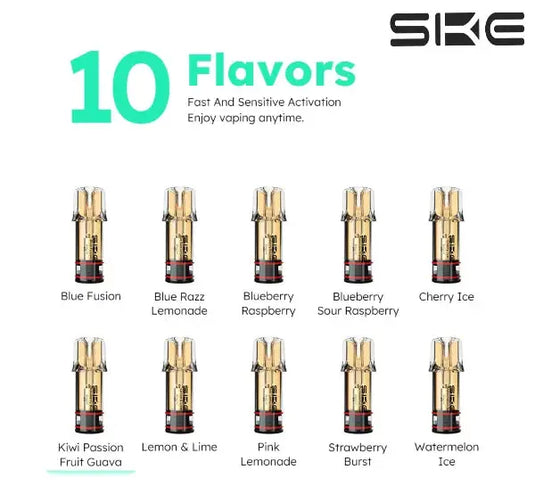 SKE Crystal PLUS Prefilled Pods | 20mg 2pcs/pack image 0