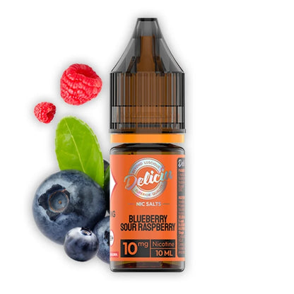 Vaporesso Deliciu Nic Salts 10ml - 20MG - Blueberry Sour Raspberry image