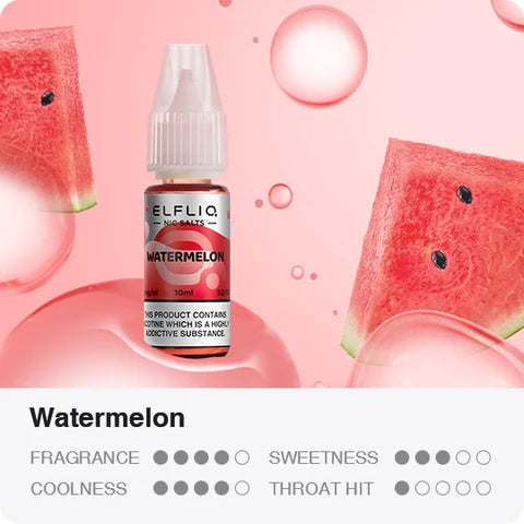 ELFLIQ Nic Salts by Elf Bar 10ml - 20MG - Watermelon image