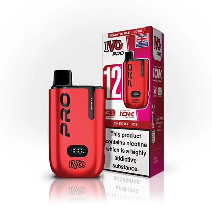 IVG Pro 10K Pod Vape Kit - Cherry Ice image