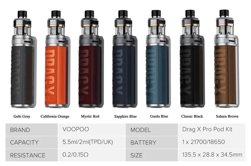 Voopoo Drag X PRO 100W Pod kit VOOPOO