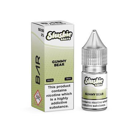 BAR Salts by Slushie 10ml - 10MG - Gummy Bear image