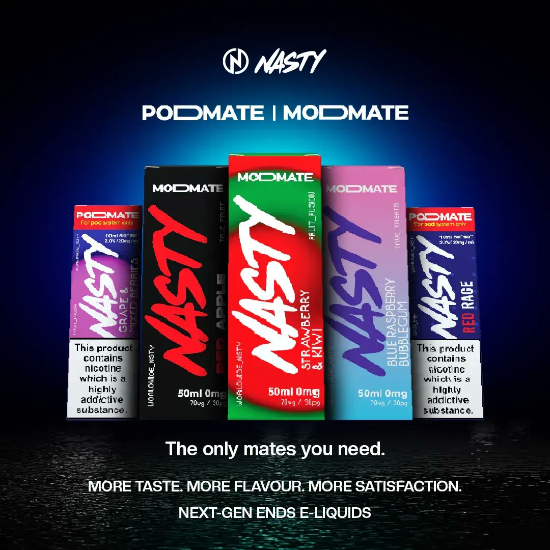 MODMATE by Nasty Juice E Liquid 50ml Shortfill | 70/30 VG/PG | Use Mods, Use Modmate image 2